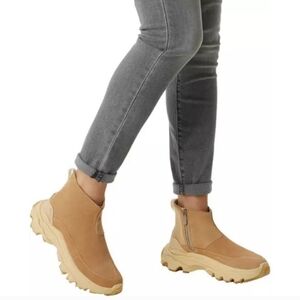 Sorel Kinetic Breakthru Acadia Waterproof Boots in Tawny Buff Ceramic Sz 8.5 NWT